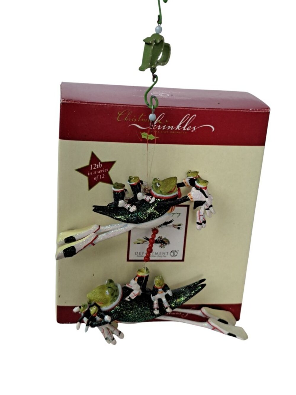 Dept 56 Krinkles Patience Brewster twelve Lords Leaping Ornament 12 Days #12